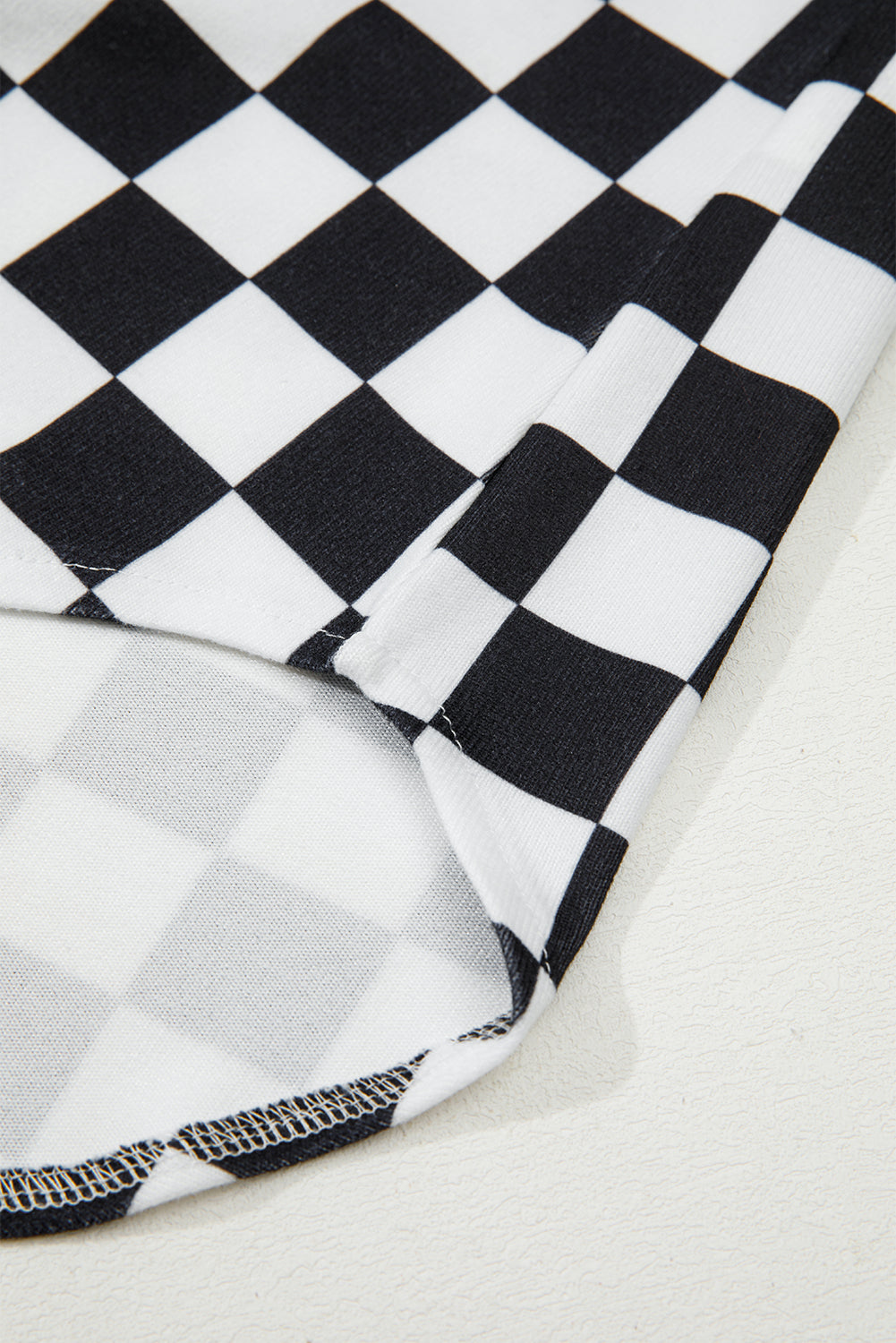 Green Checkerboard Flap Pocket Button Front Shacket