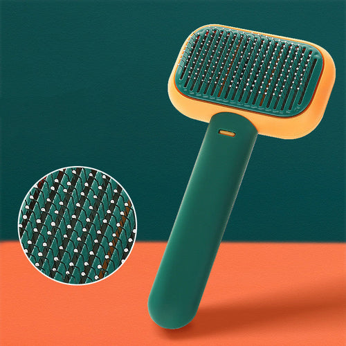 New Pet Cat Dog Hair Brush Hair Massage Comb Open-Knot Brush Grooming